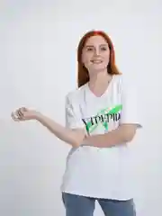 Белый футболка INTREPID Белый