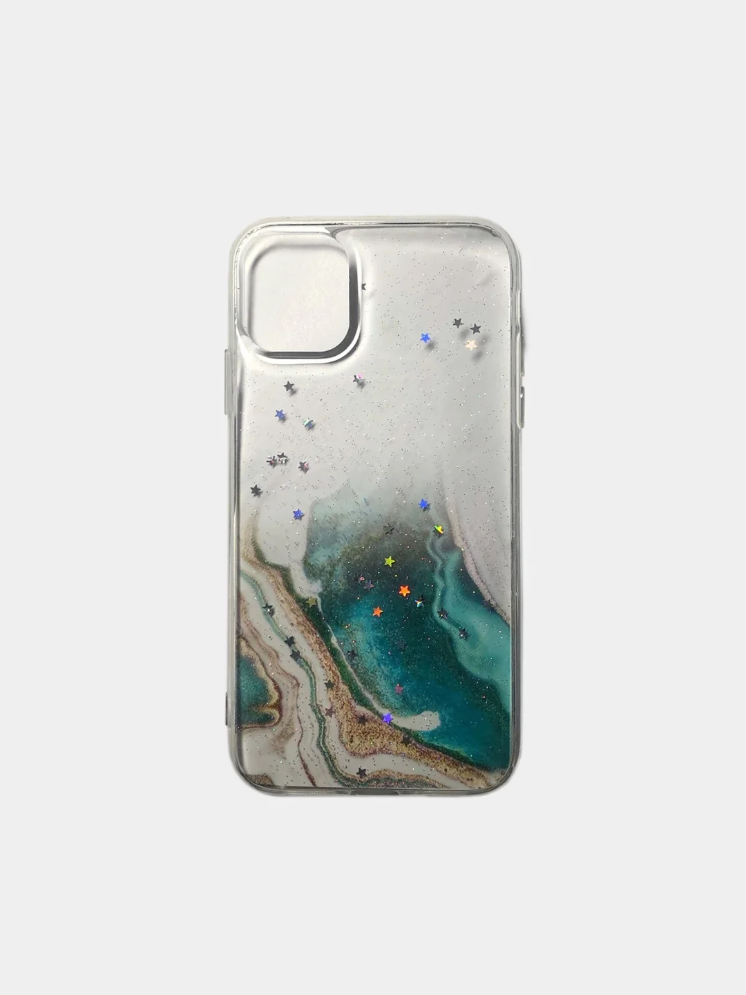 Бирюзовый чехол для iPhone 7+/8+ бабочки, мраморный 7 plus плюс 8 plus плюс