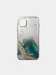 Бирюзовый чехол для iPhone 7+/8+ бабочки, мраморный 7 plus плюс 8 plus плюс