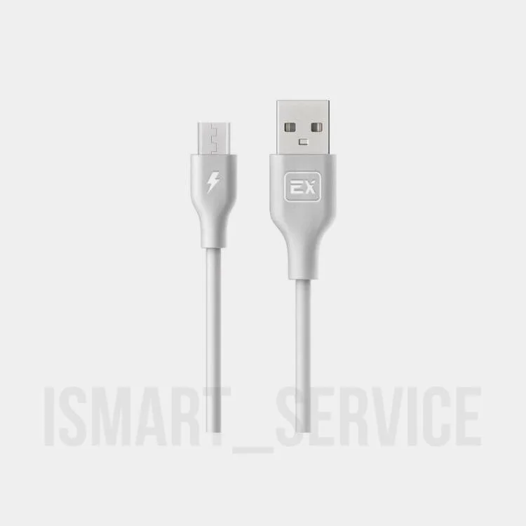 Кабель USB - микро USB Exployd EX-K-481 Classic, 1.0м, круглый, 2.1A, силикон, цвет: белый