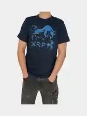 Мужская футболка с изображением криптовалюты Ripple