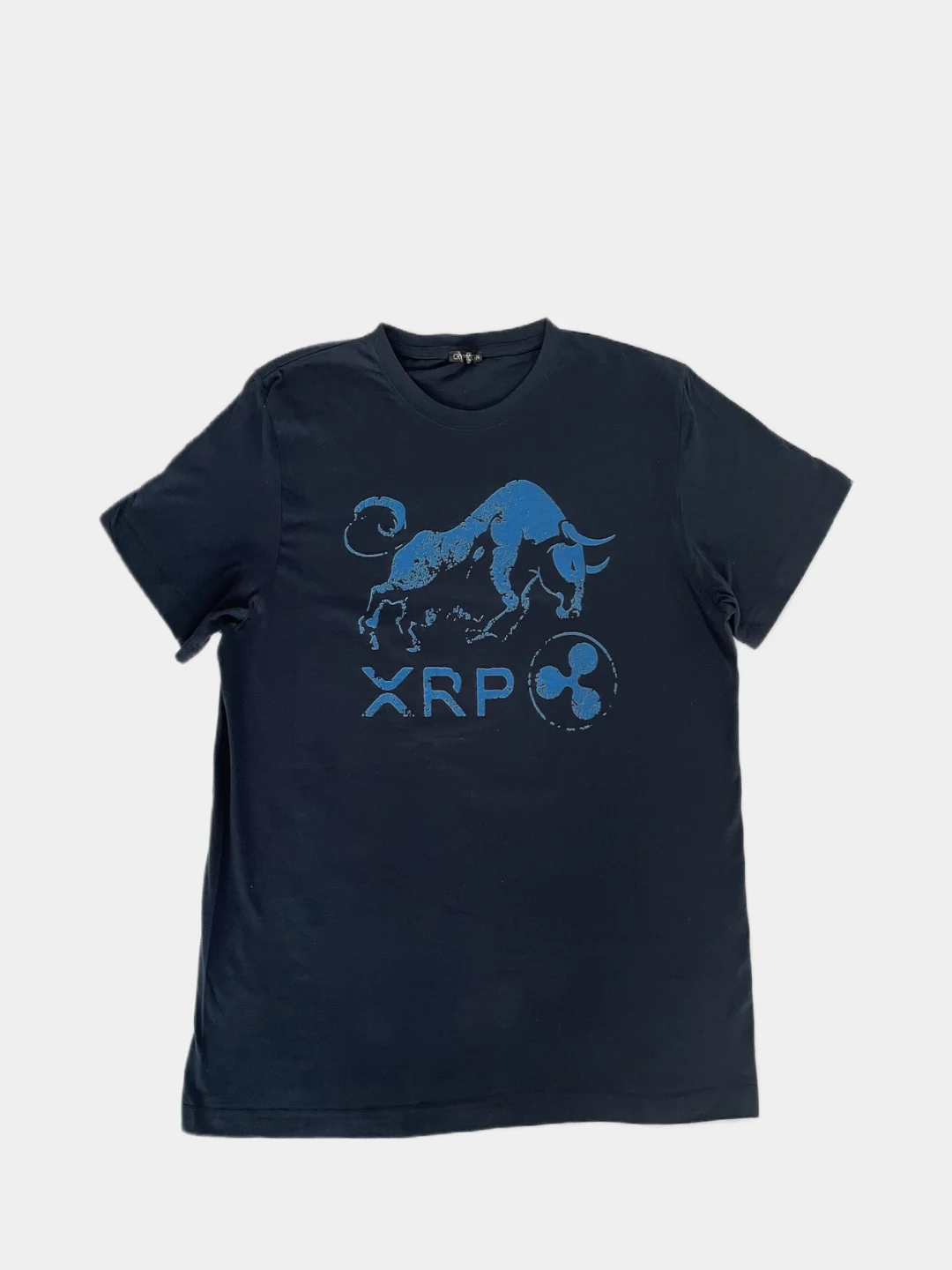 Мужская футболка с изображением криптовалюты Ripple