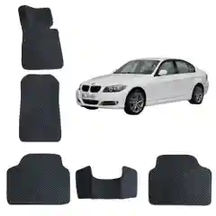 3-D Автомобильные EVA коврики в салон для BMW 3 (E90) / БМВ 3 (5 поколение)