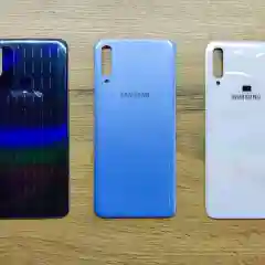 Белый задняя крышка для Samsung A705 Galaxy A70