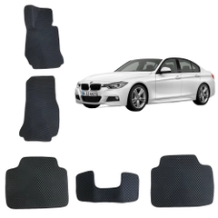Автомобильные 3D-коврики EVA в салон для  BMW 3 (F30), 6 поколение