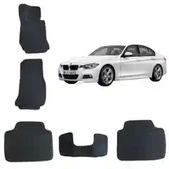Автомобильные 3D-коврики EVA в салон для  BMW 3 (F30), 6 поколение