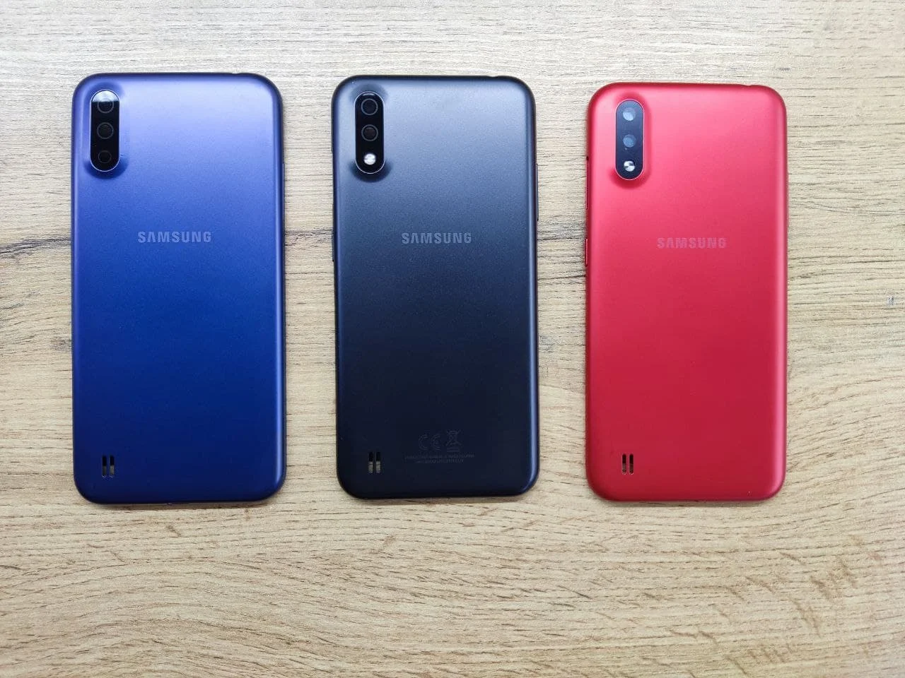 Красный задняя крышка для Samsung Galaxy A01 A015F
