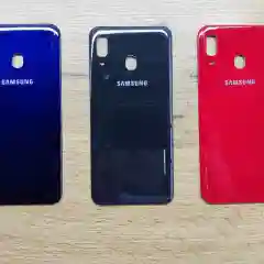Красный задняя крышка для Samsung Galaxy A20 A205