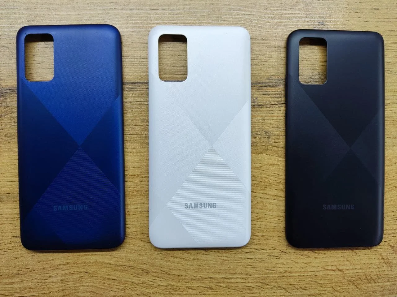 Белый задняя крышка для Samsung Galaxy A02s A025F