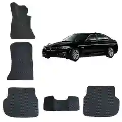 3D автомобильные EVA коврики для BMW 5 (F10) / БМВ 5 (дорестайлинг) (6 поколение)