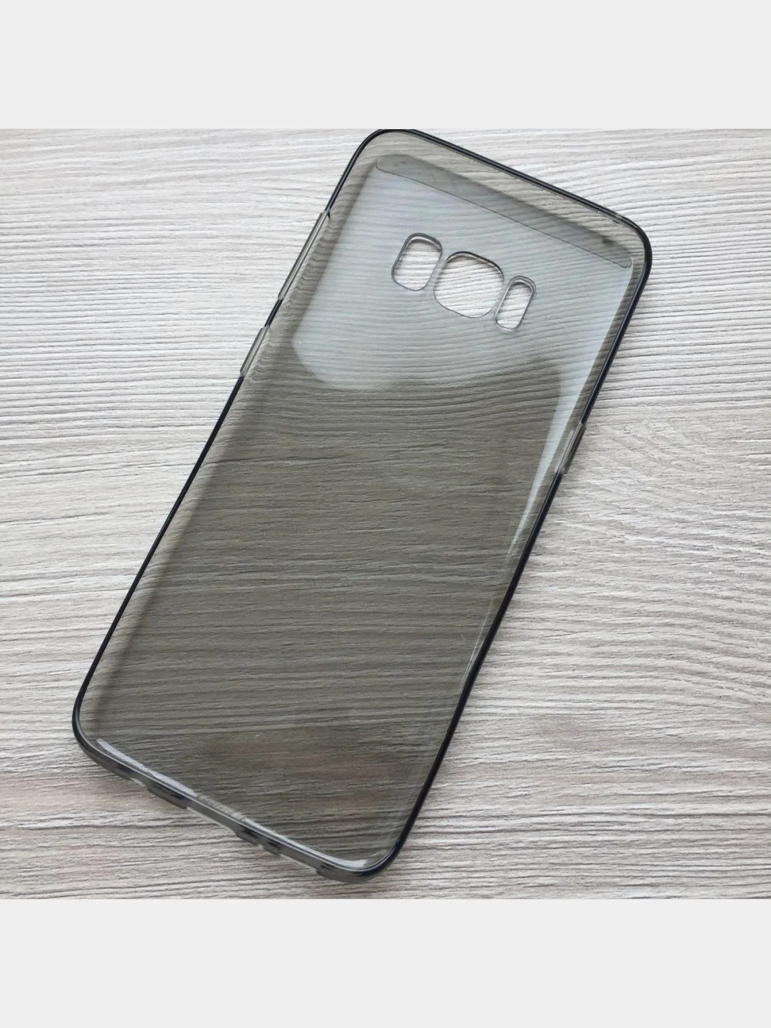 Серый силиконовый чехол на Samsung A10S /A7 2015/ A7 2016 /J7 2017/J330/J1 (2016)/J4/ A9/J8/J6