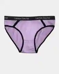 Лавандовый трусы женские Lemons Secret хлопковые классика слипы нижнее белье подарок