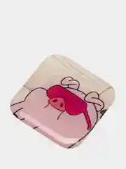 Угольный 3d стикеры наклейки на телефоны "Идеальная пара" (парные)