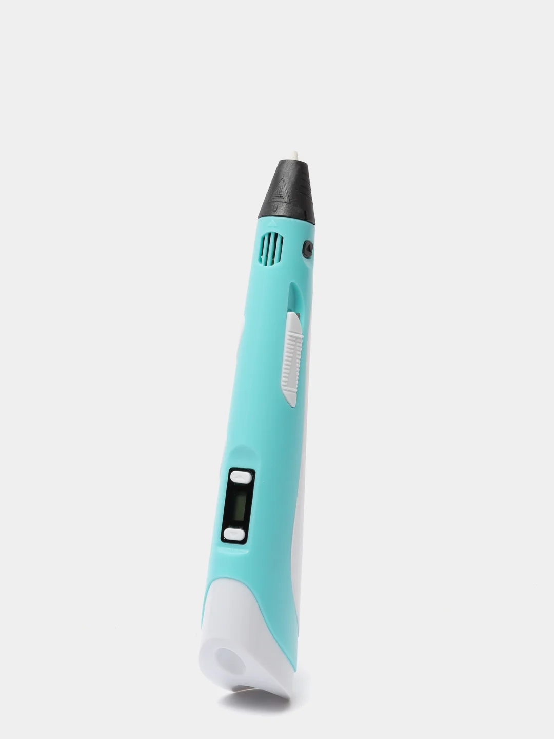 Голубой 3д ручка второго поколения 3D Pen-2, с комплектом стержней из пластика PLA