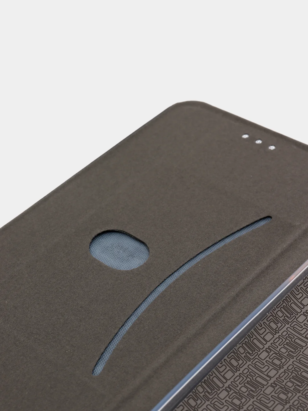 Черный чехол-книжка Xiaomi Redmi 9 (Сяоми Редми 9)