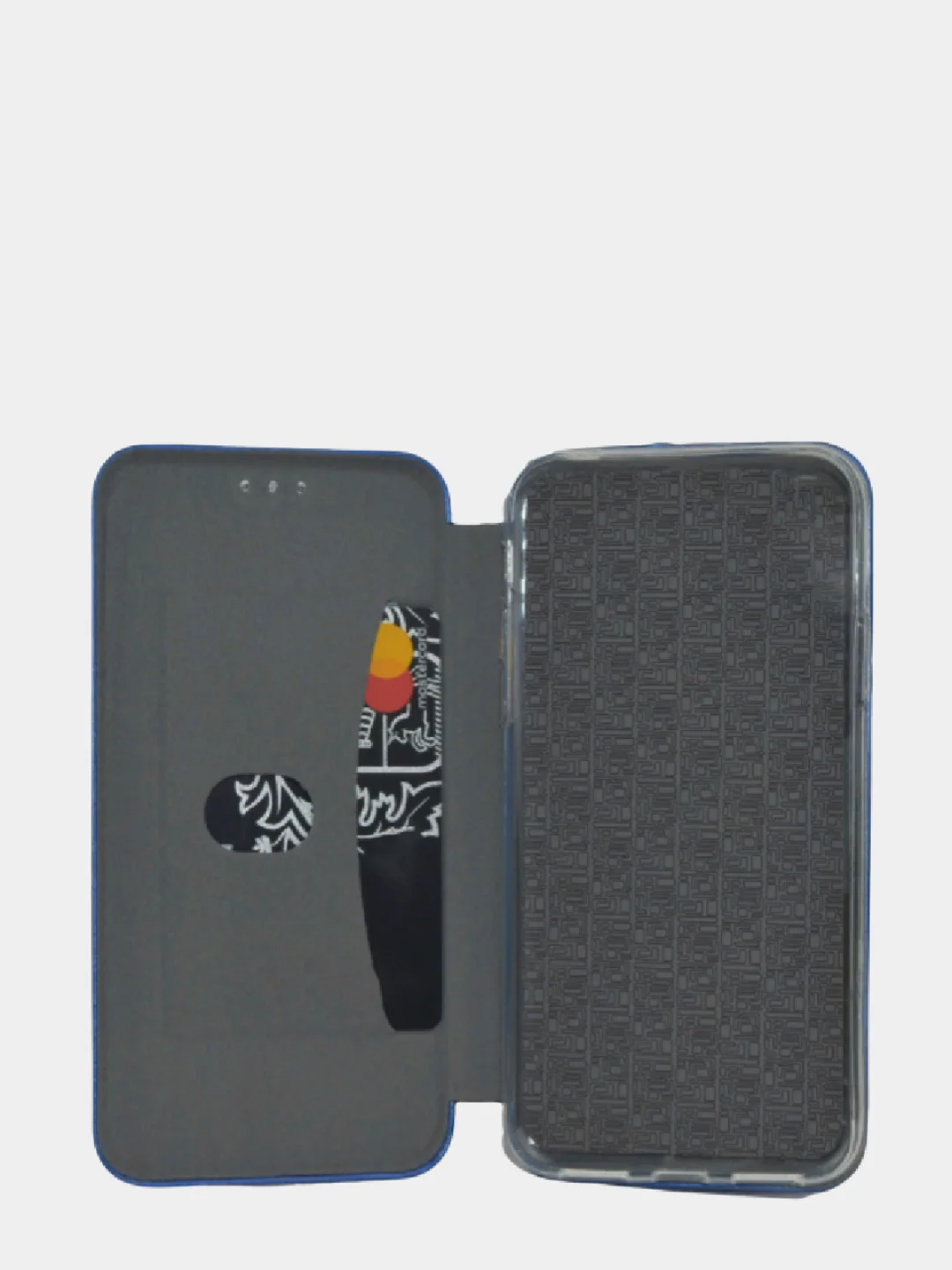 Синий чехол-книжка Samsung A02, A02S, A03, A12, A21S, A32, A42, A52, M31S, A01 / A015, A31, A41
