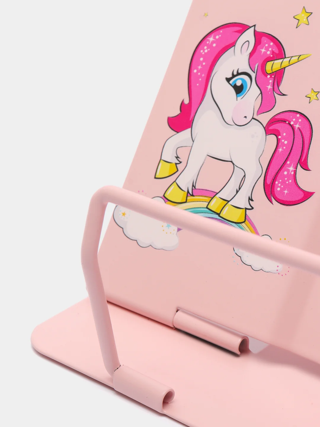 Подставка для книг и учебников "Neon Unicorn", Юнландия, регулируемый угол наклона, металл