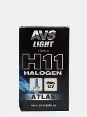 Лампа галогенная ATLAS BOX 5000К H11.12V.55W (1 шт.)