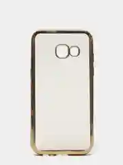 Кремовый чехол накладка Samsung A3 2017/ A320