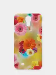 Алый чехол Samsung S4  пластиковый