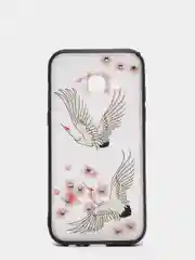 Молочный чехол накладка Samsung A3 2017/ A320