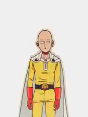 Деревянная 2д фигурка по аниме "Ванпанчмен / One-Punch Man"