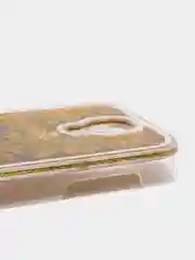 Золотой чехол Samsung S4  пластиковый