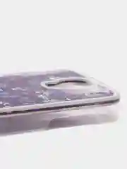 Пурпурный чехол Samsung S4  пластиковый