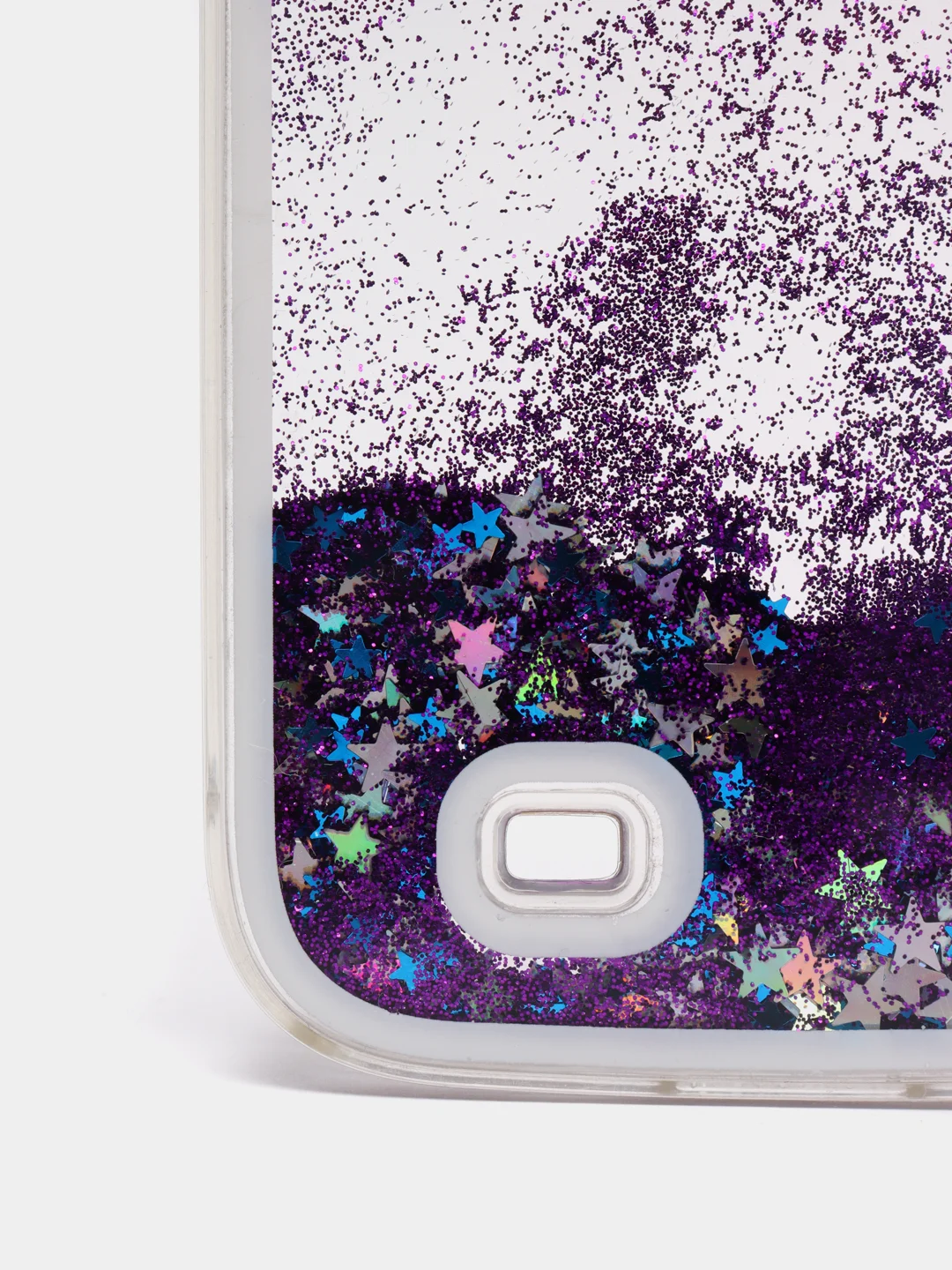 Пурпурный чехол Samsung S4  пластиковый