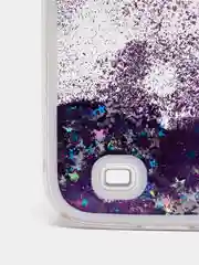 Пурпурный чехол Samsung S4  пластиковый
