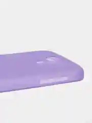 Лавандовый чехол Samsung S4  пластиковый