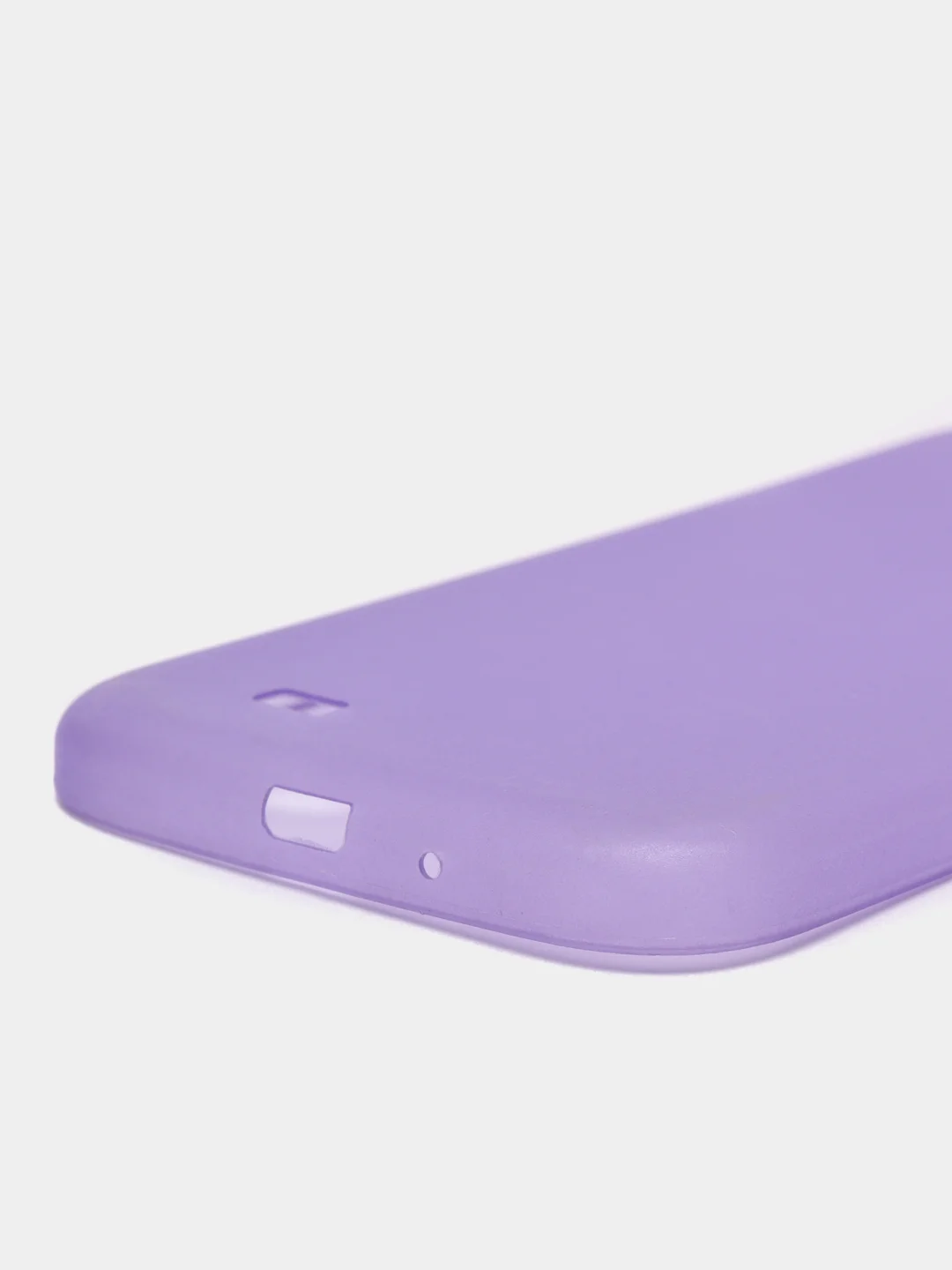 Лавандовый чехол Samsung S4  пластиковый