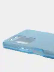Светло-синий чехол блестящий Xiaomi Redmi Note 10 pro