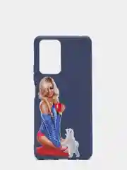 Синий чехол для Xiaomi Redmi Note 10 pro