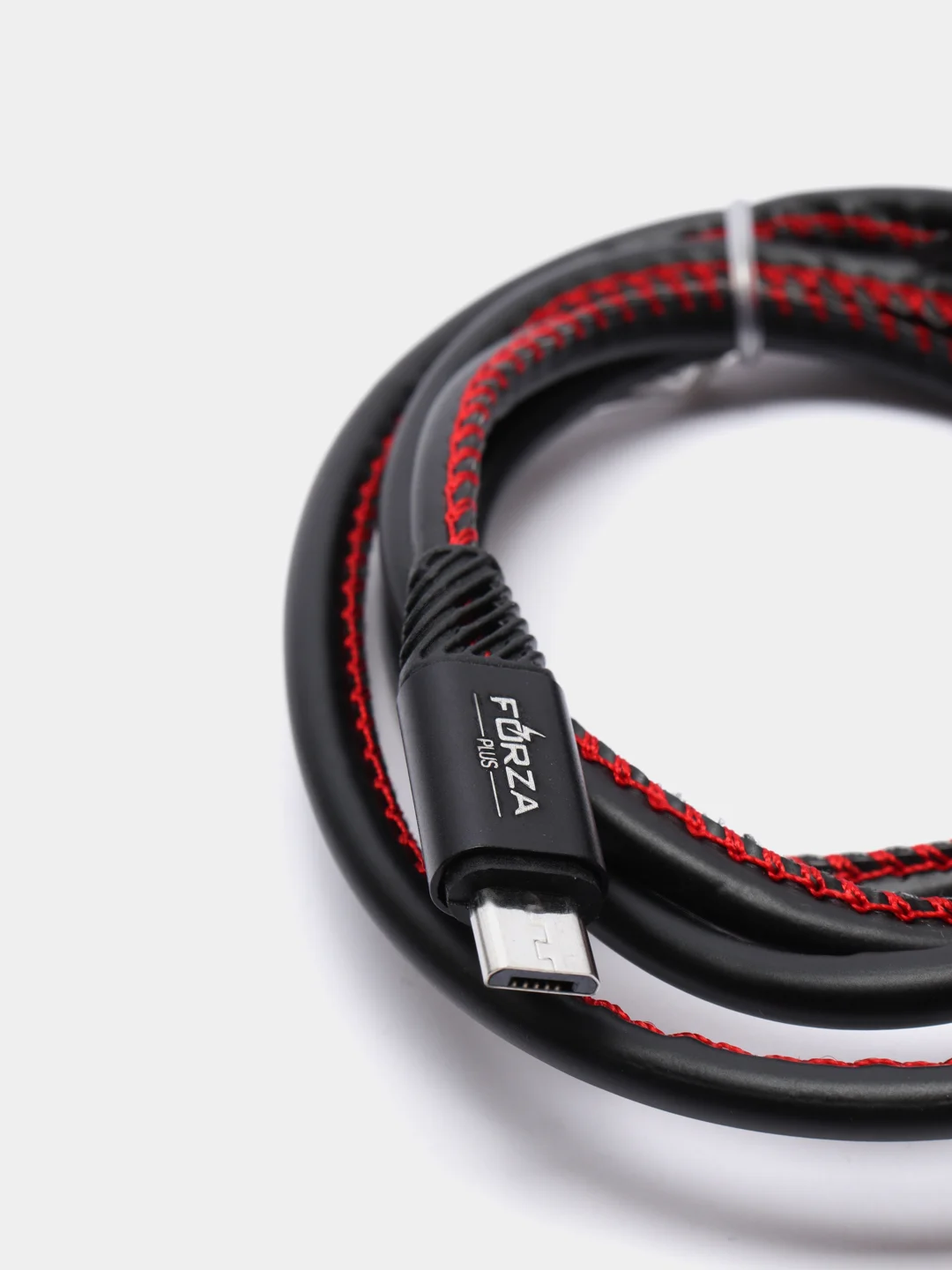 Черный кабель для зарядки и передачи данных USB-microUsb, 1 м, 2А
