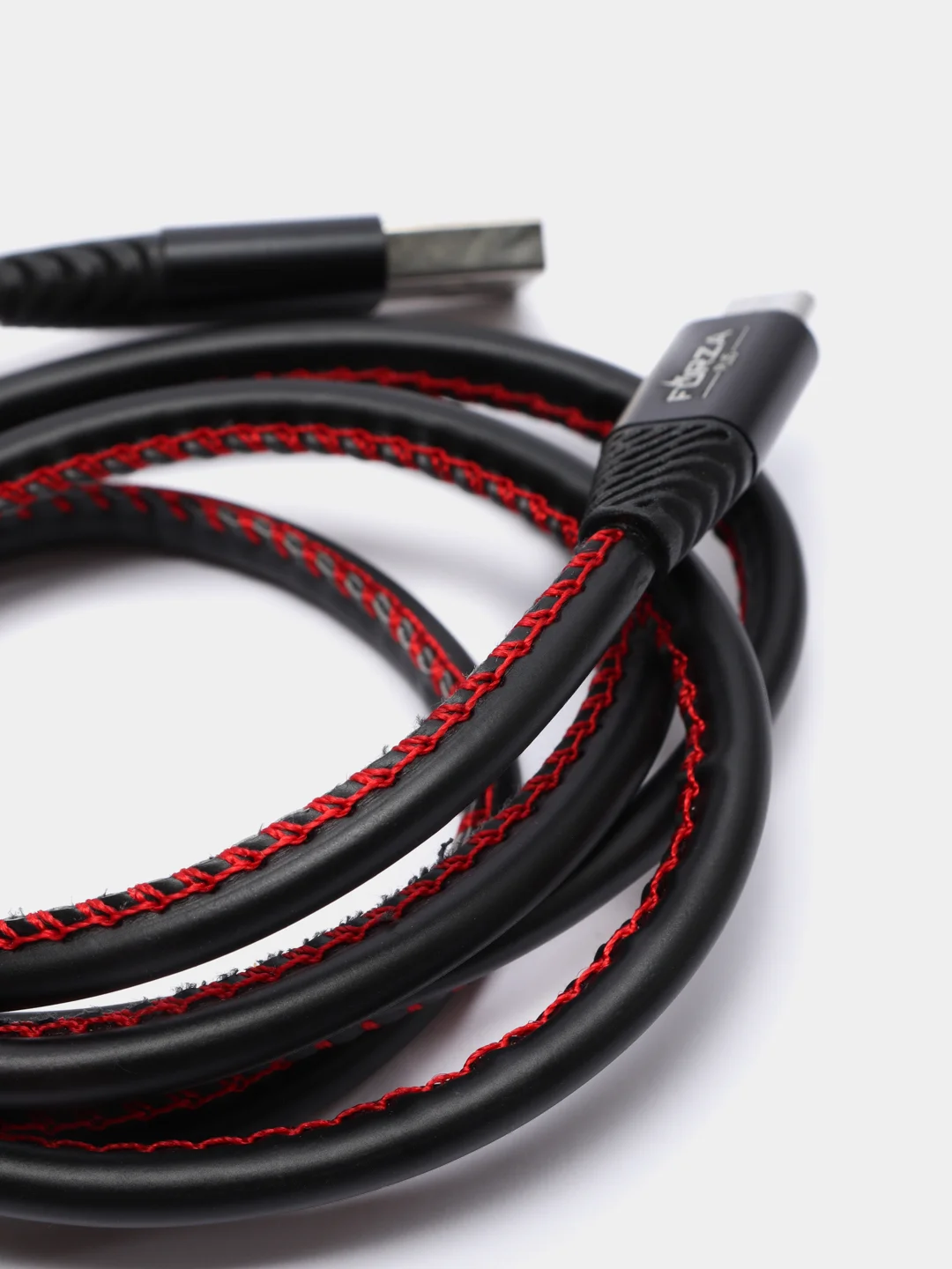 Черный кабель для зарядки и передачи данных USB-microUsb, 1 м, 2А