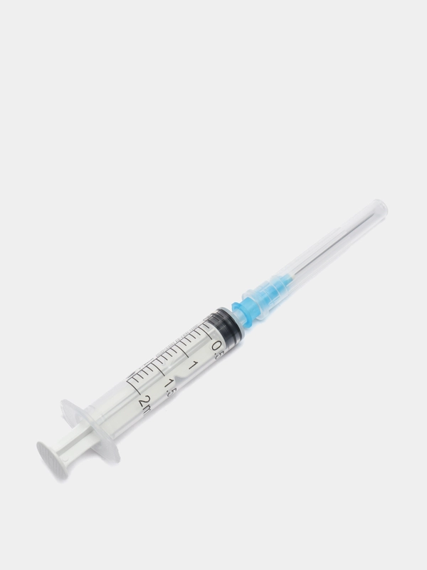 Шприц Medic-o-planet 2,0 мл с иглой 23 Gх1 1/4", 0,6 х 30 мм, Германия ...