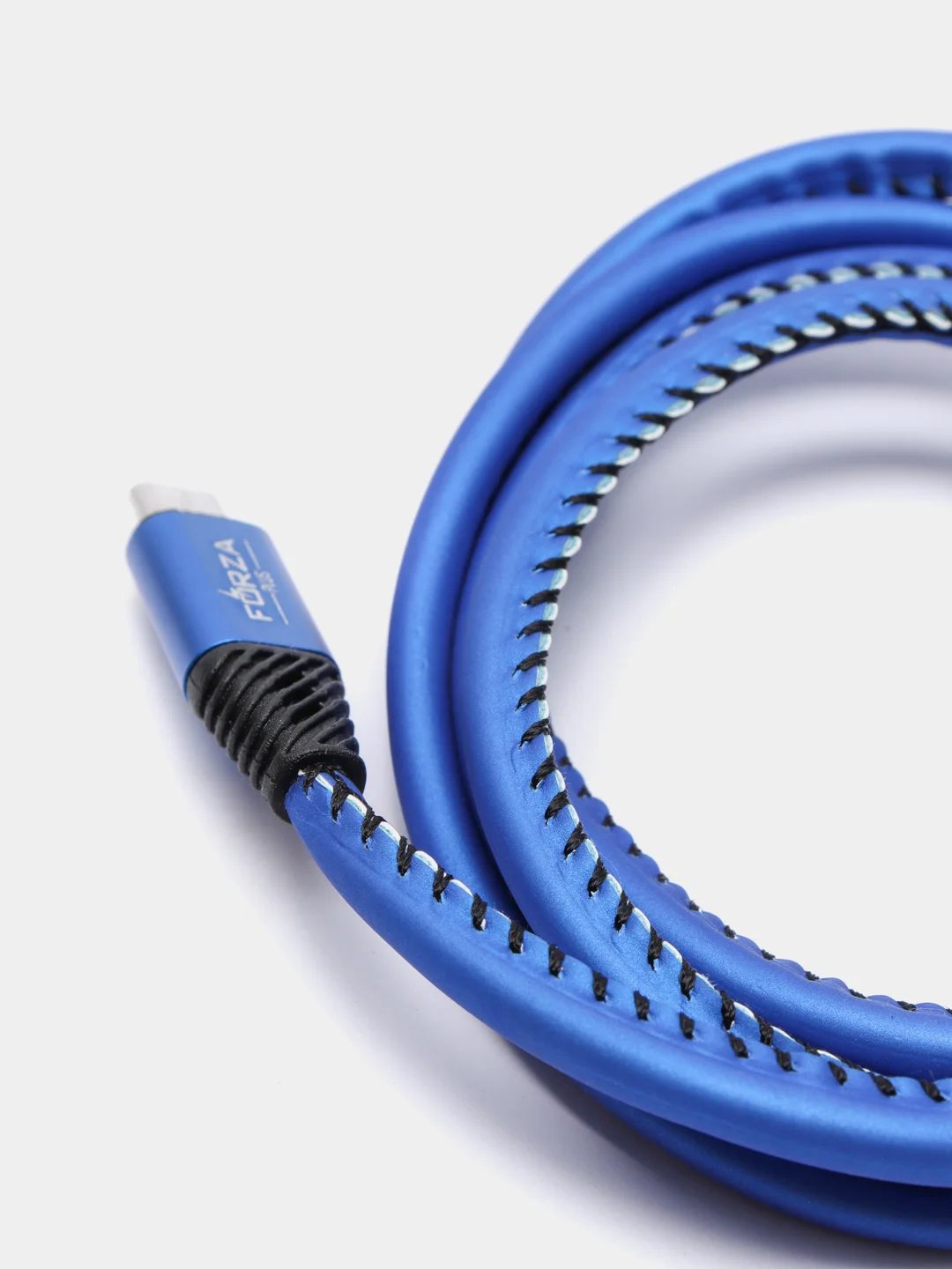Синий кабель для зарядки и передачи данных USB-microUsb, 1 м, 2А