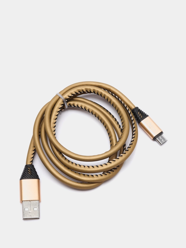 Кабель для зарядки и передачи данных USB-microUsb, 1 м, 2А