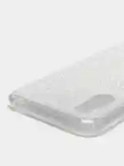 Серебряный чехол блестящий Samsung A01 / M01