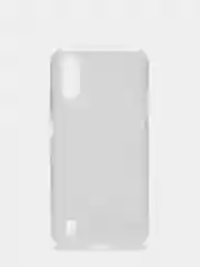 Серебряный чехол блестящий Samsung A01 / M01
