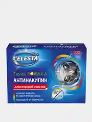 Антинакипин для стиральных машин CELESTA Express Formula, для глубокой очистки, 300 г