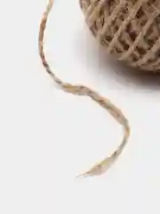 Шпагат джутовый, цвет натуральный, скрученный d=1,5 мм, 60 м