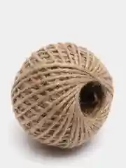 Шпагат джутовый, цвет натуральный, скрученный d=1,5 мм, 60 м