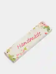 Бирка Hand Made набор 2шт. дерево 6,3х1,7см, для изделий ручной работы