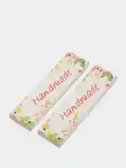 Бирка Hand Made набор 2шт. дерево 6,3х1,7см, для изделий ручной работы