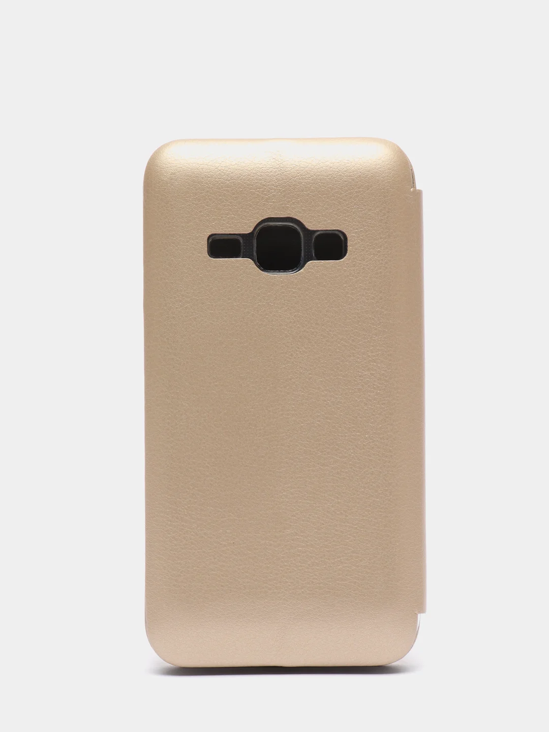 Золотой чехол книжка SAMSUNG J1 2016 / J120