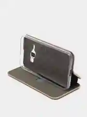 Золотой чехол книжка SAMSUNG J1 2016 / J120