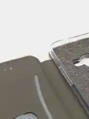 Золотой чехол книжка SAMSUNG J1 2016 / J120