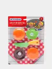 Набор продуктов для резки с липучкой, 5-7 предметов, PP, 19-20 х 25,5-30 х 5см, 7 дизайнов